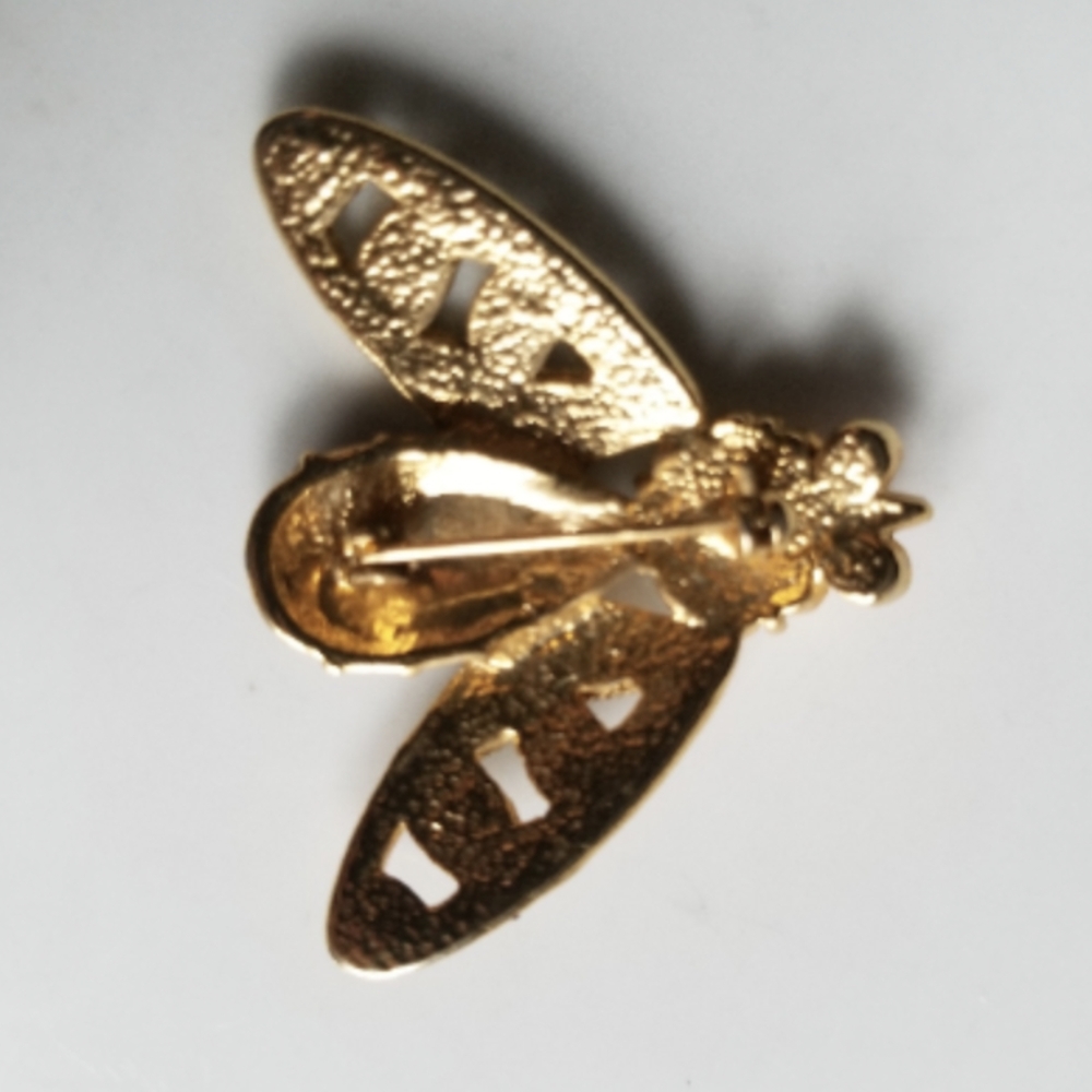 Vintage Bumblebee Brooch - Picture 3 of 3